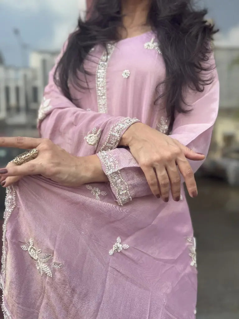 Complete ethnic look in soft kurta set — Soft Kurta Set