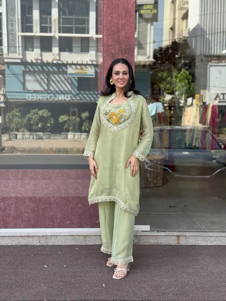 Pista Tissue Co-ord Set for Women | Ethonique