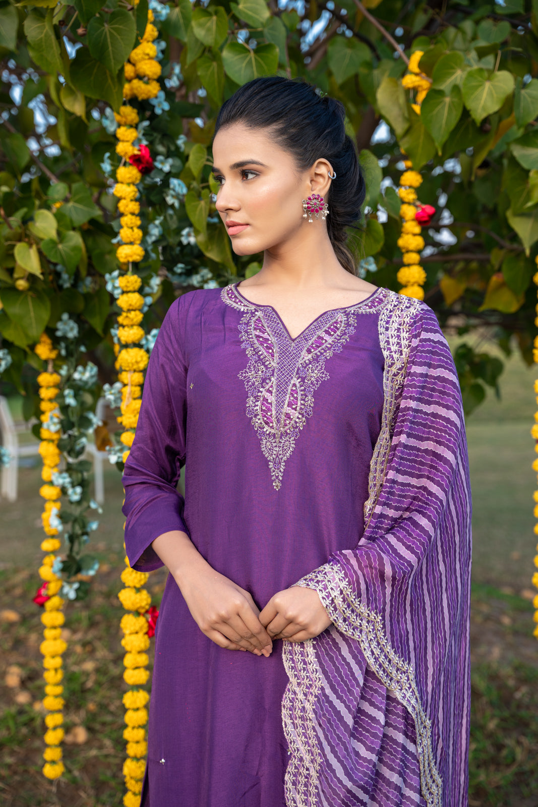 Russian Silk Party Wear Ladies Salwar Suit